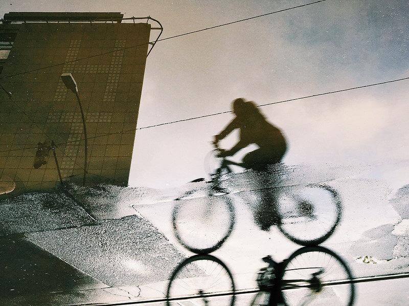 bike shadow