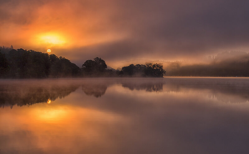 Dawn on Loch Achray