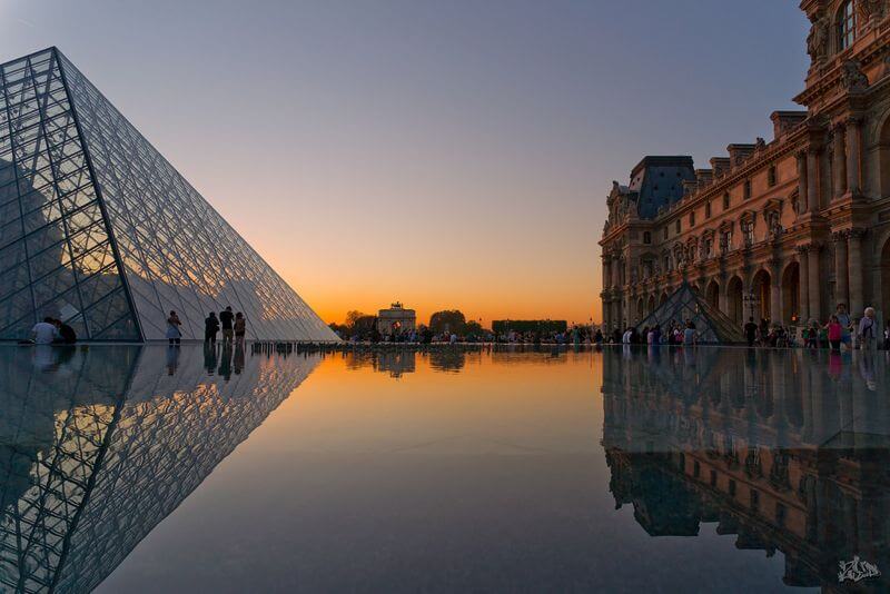 Paris, La Pyramide du Louvre