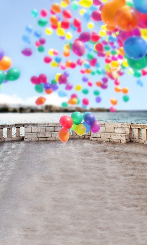 balloon photo backdrop