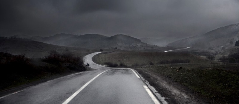 Julio López Saguar - Wet road