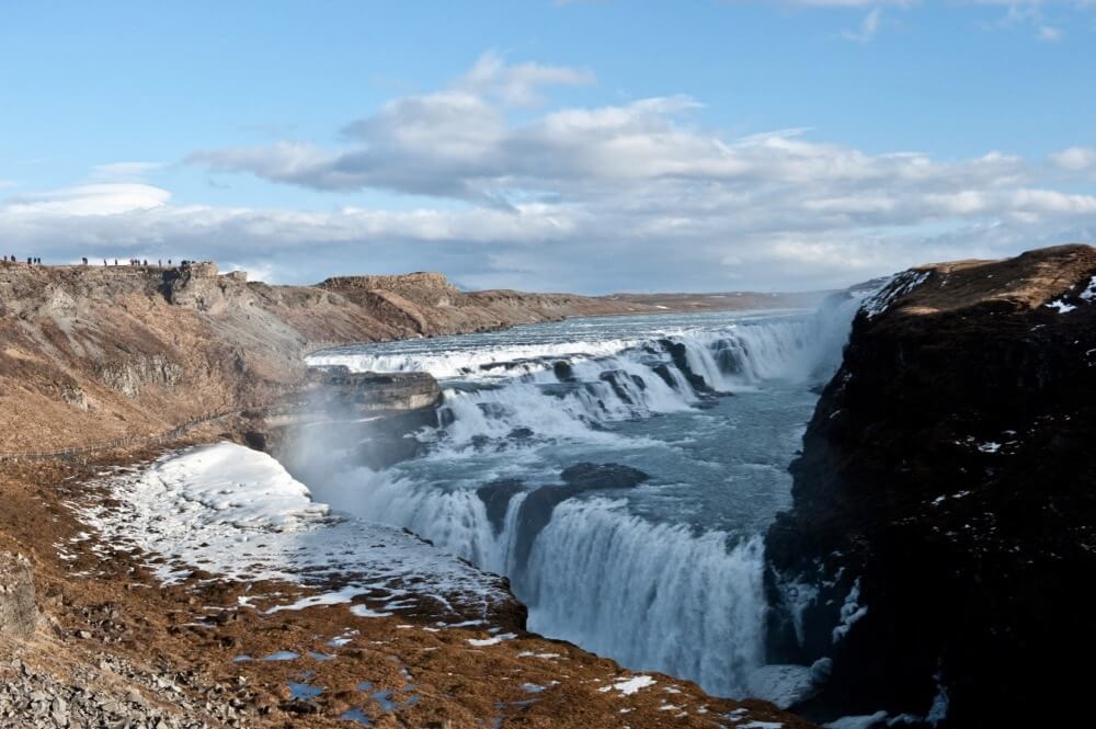 TausP. - Iceland Gullfoss Wasserfälle