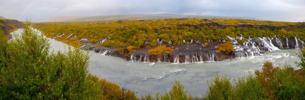 Javier Rodríguez - Las cascadas de Hraunfossar