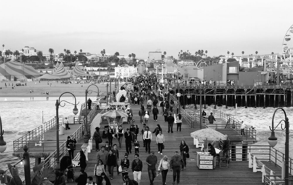 DualD FlipFlop - Santa Monica Pier