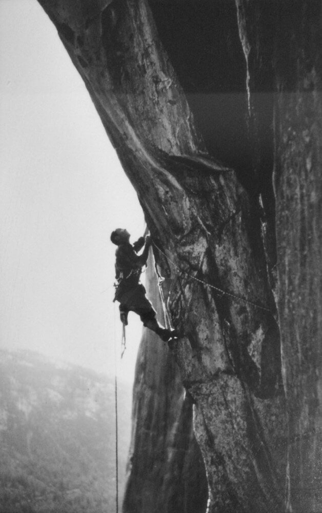 Sam Beebe - YC on El Capitan by Tom Frost