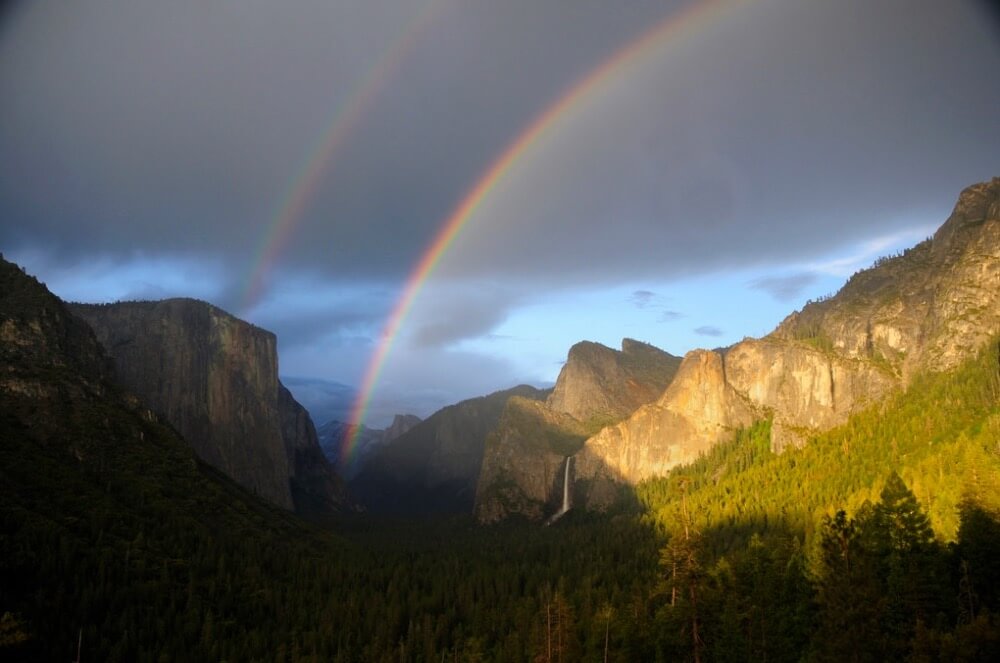 Ahmer Inam - Yosemite Valley Double Rainbow