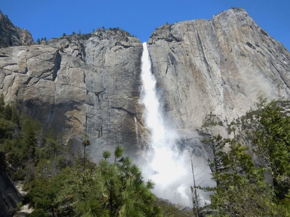 Cary Bass-Deschenes - Upper Yosemite Falls from Trail