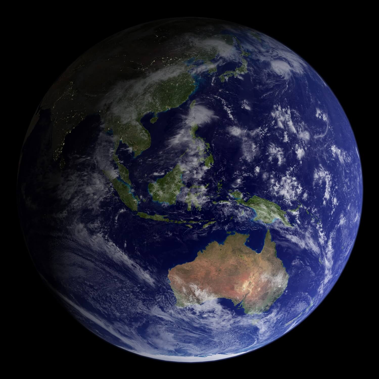 Earth - 2002 Blue Marble - Sydney, Australia