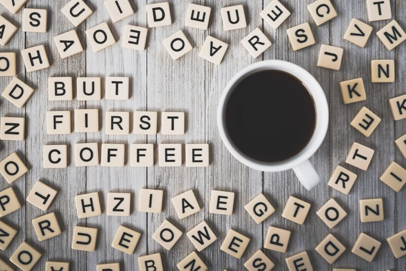 scrabble coffee