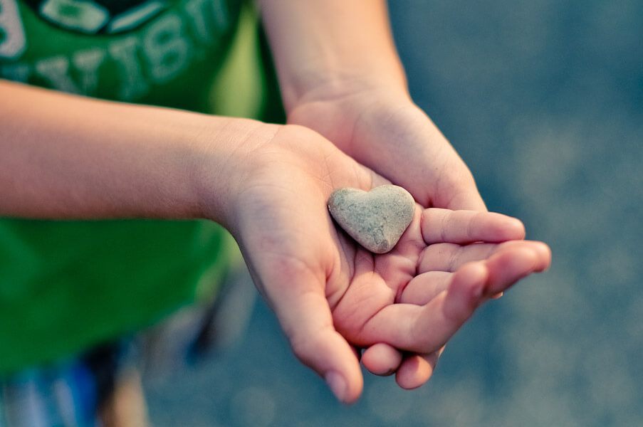 jordan parks heart-shaped rock