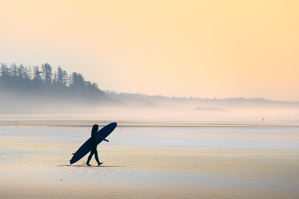 Gael Varoquaux - Surfer in the haze