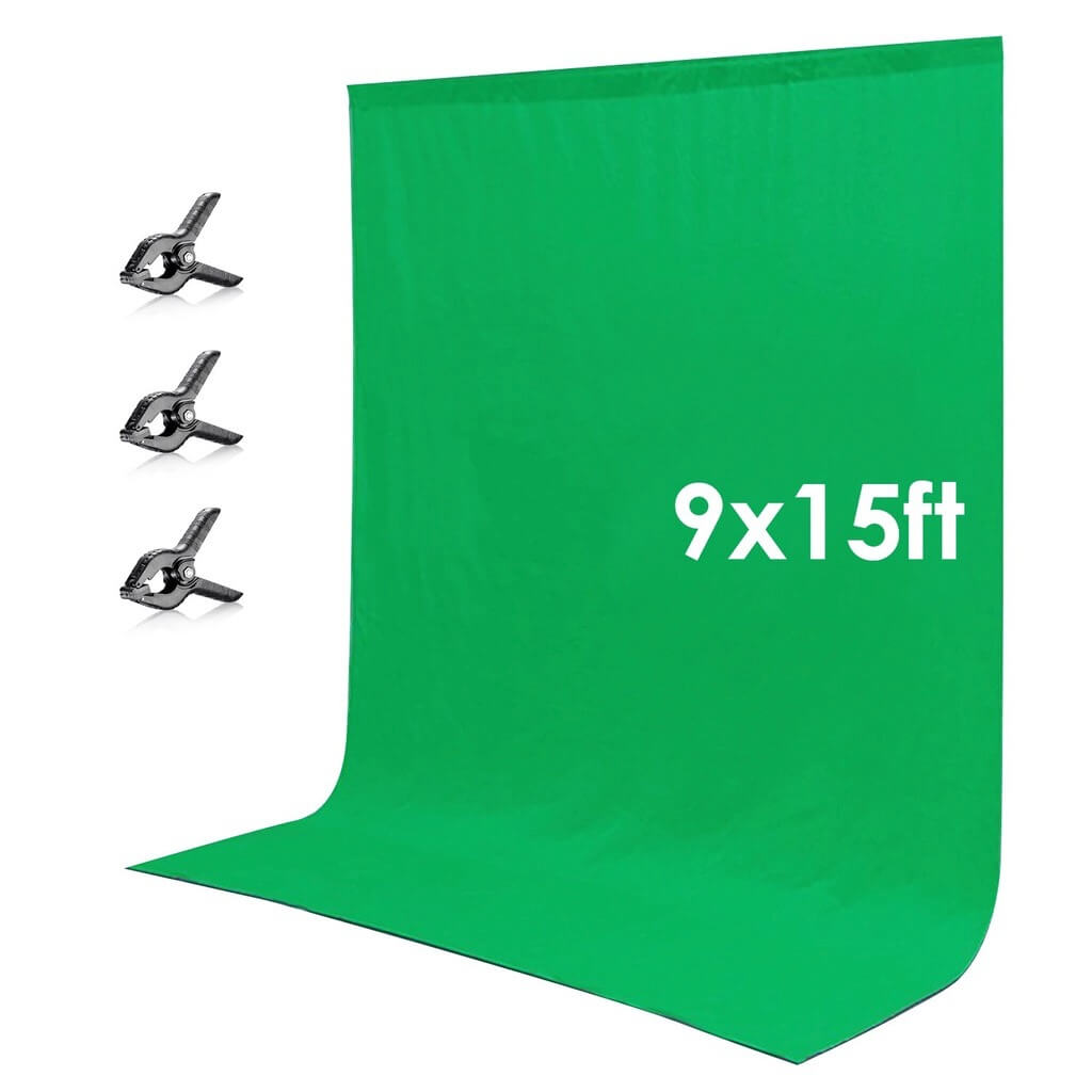 Neewer Green Chromakey Muslin Backdrop Background Screen