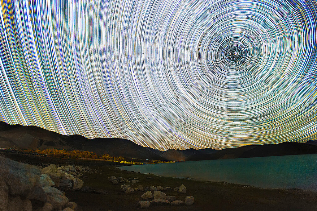 Nimit Nigam - Pangong Lake Starry Night