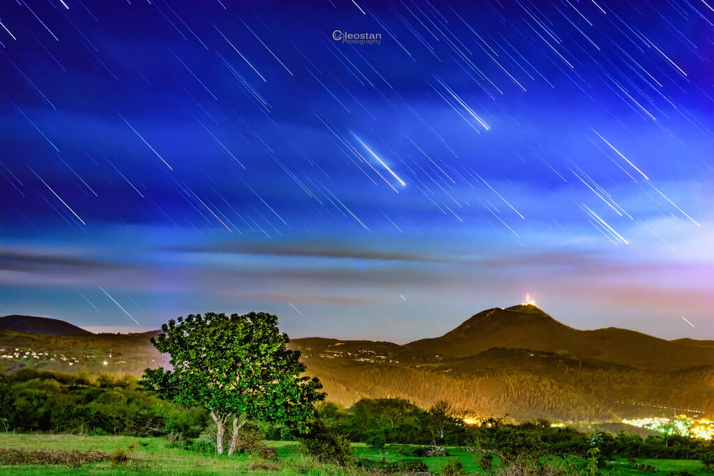 Cleostan Photography - Circumpolaire sur la Chaîne des Puys