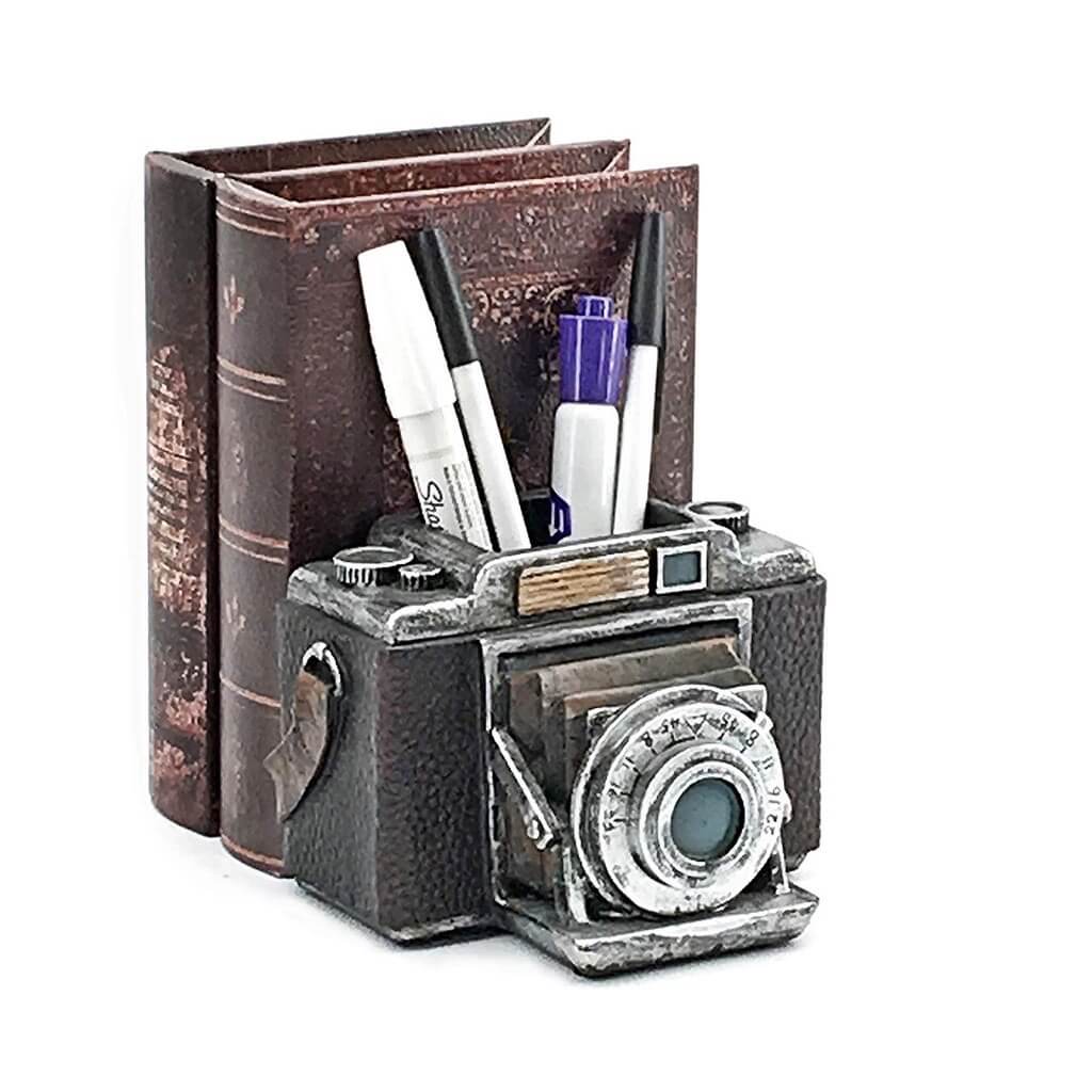 Camera Pen Pencil Holder 