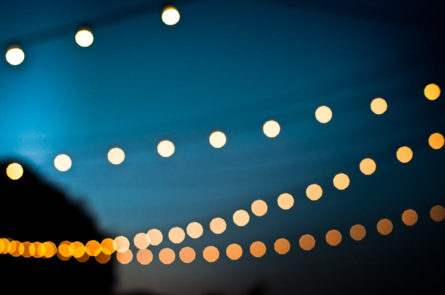 jordan parks - evening lights bokeh