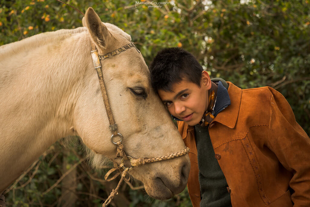 Mariano Colombotto - boy with horse