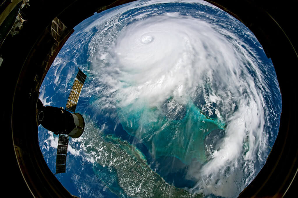 Hurricane Dorian Seen From Aboard the Space Station