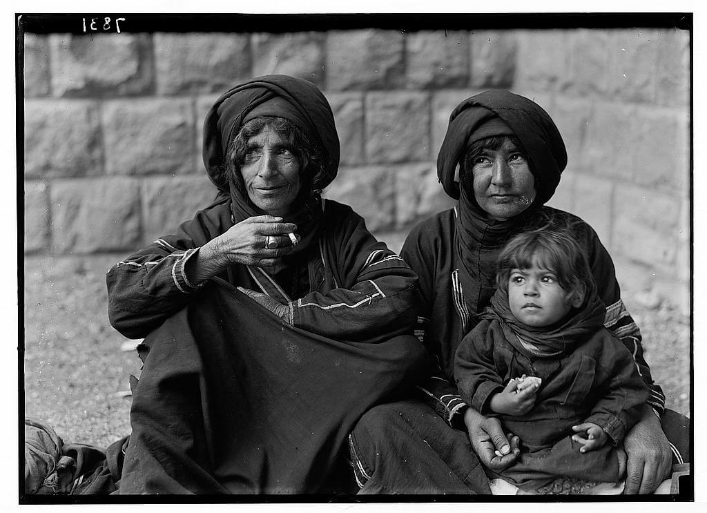 Bedouin women at the clinic