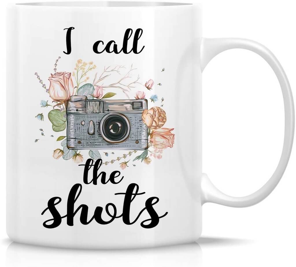 I call the shots mug